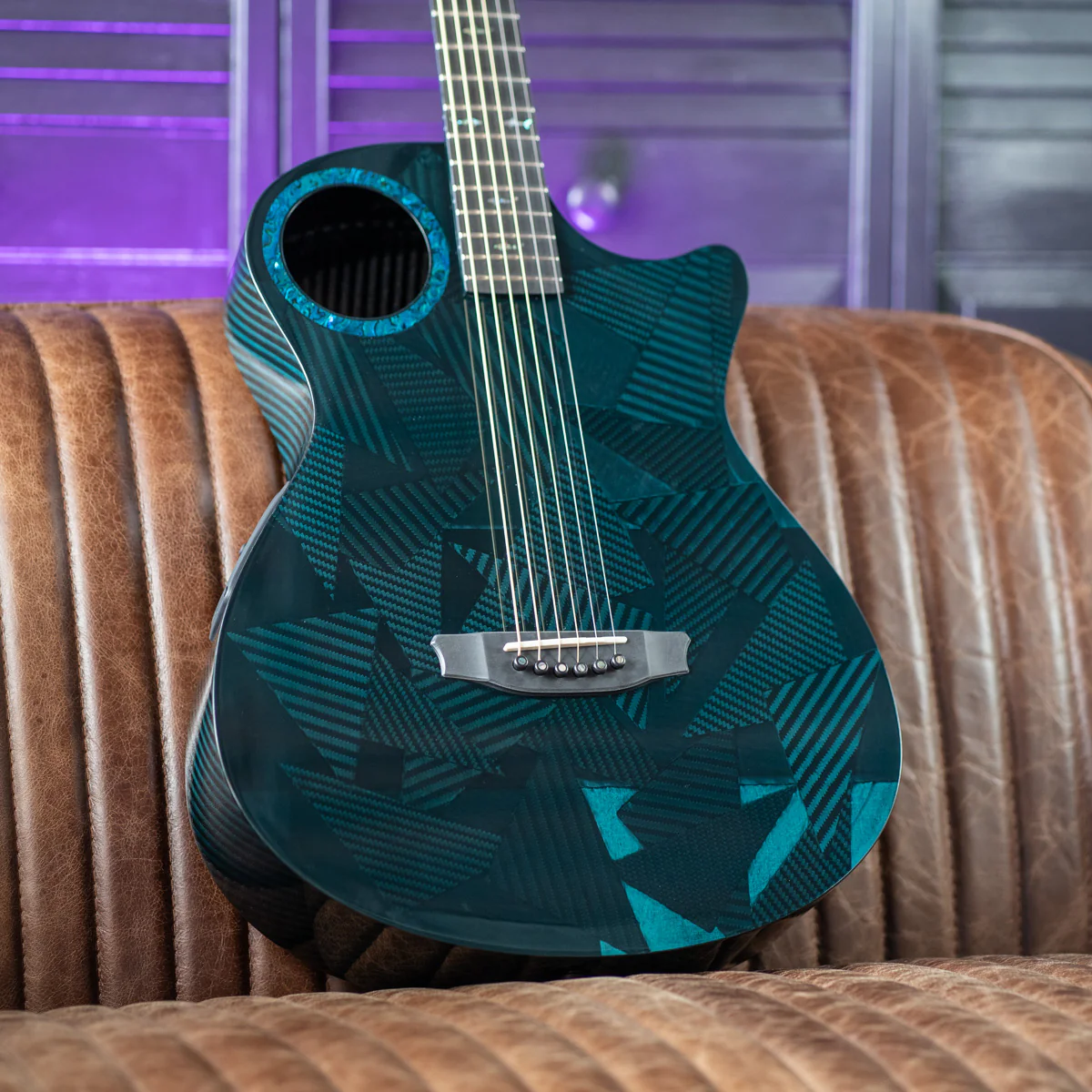 RainSong 25th Anniversary Black Ice Acoustic Guitar