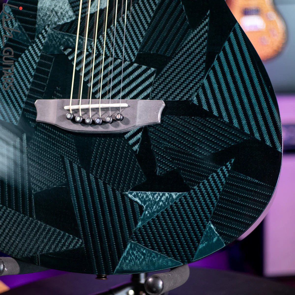 RainSong 25th Anniversary Black Ice Acoustic Guitar - Image 3