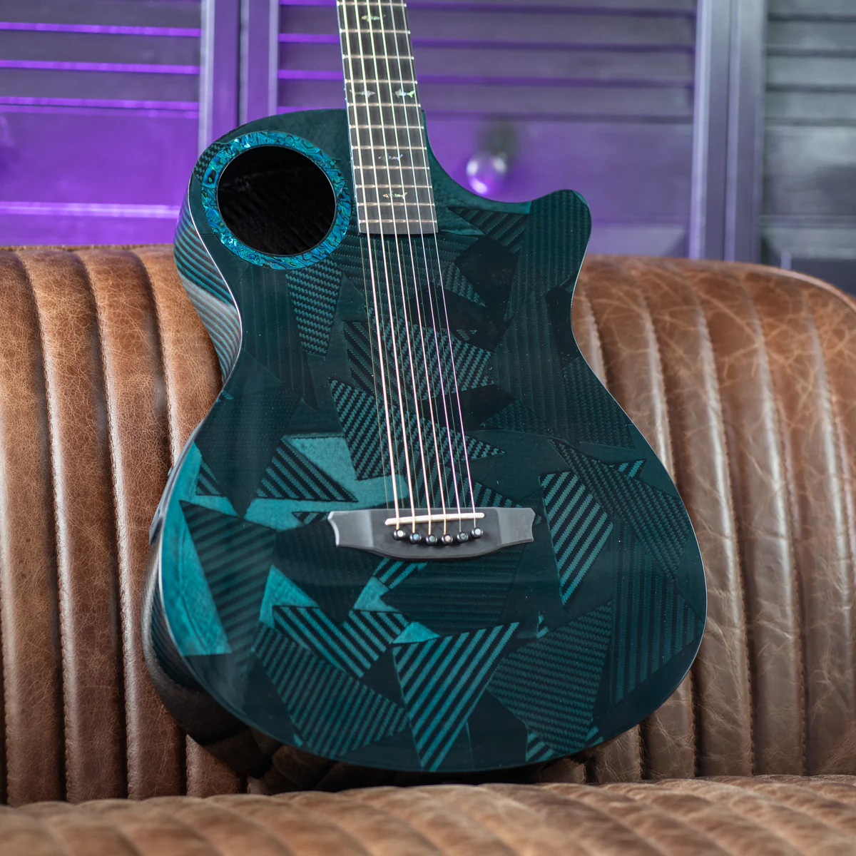 RainSong 25th Anniversary Black Ice Acoustic Guitar