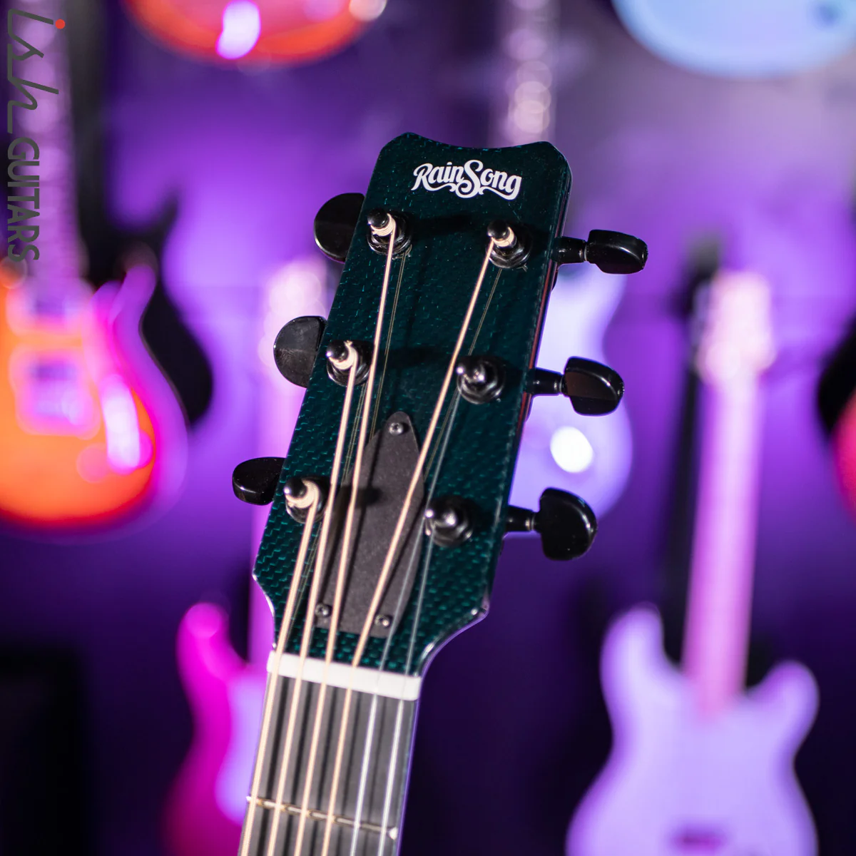 RainSong 25th Anniversary Black Ice Acoustic Guitar - Image 6