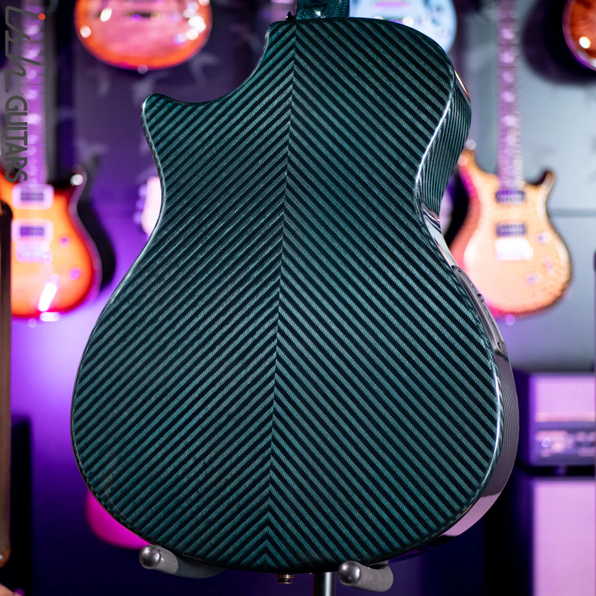 RainSong 25th Anniversary Black Ice Acoustic Guitar - Image 7