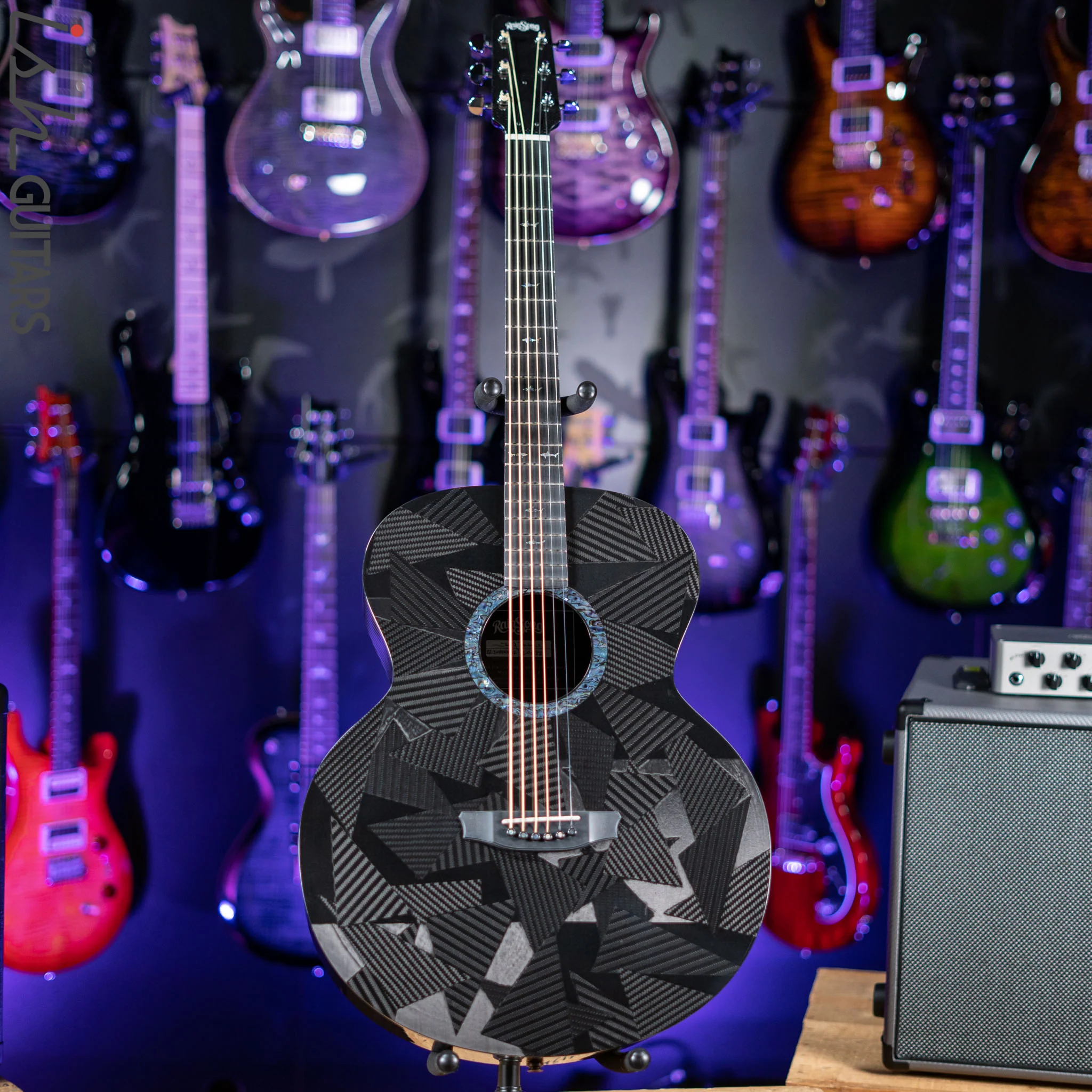 RainSong BI-JM4000N2 Baritone Acoustic Guitar Carbon Fiber Demo - Image 2