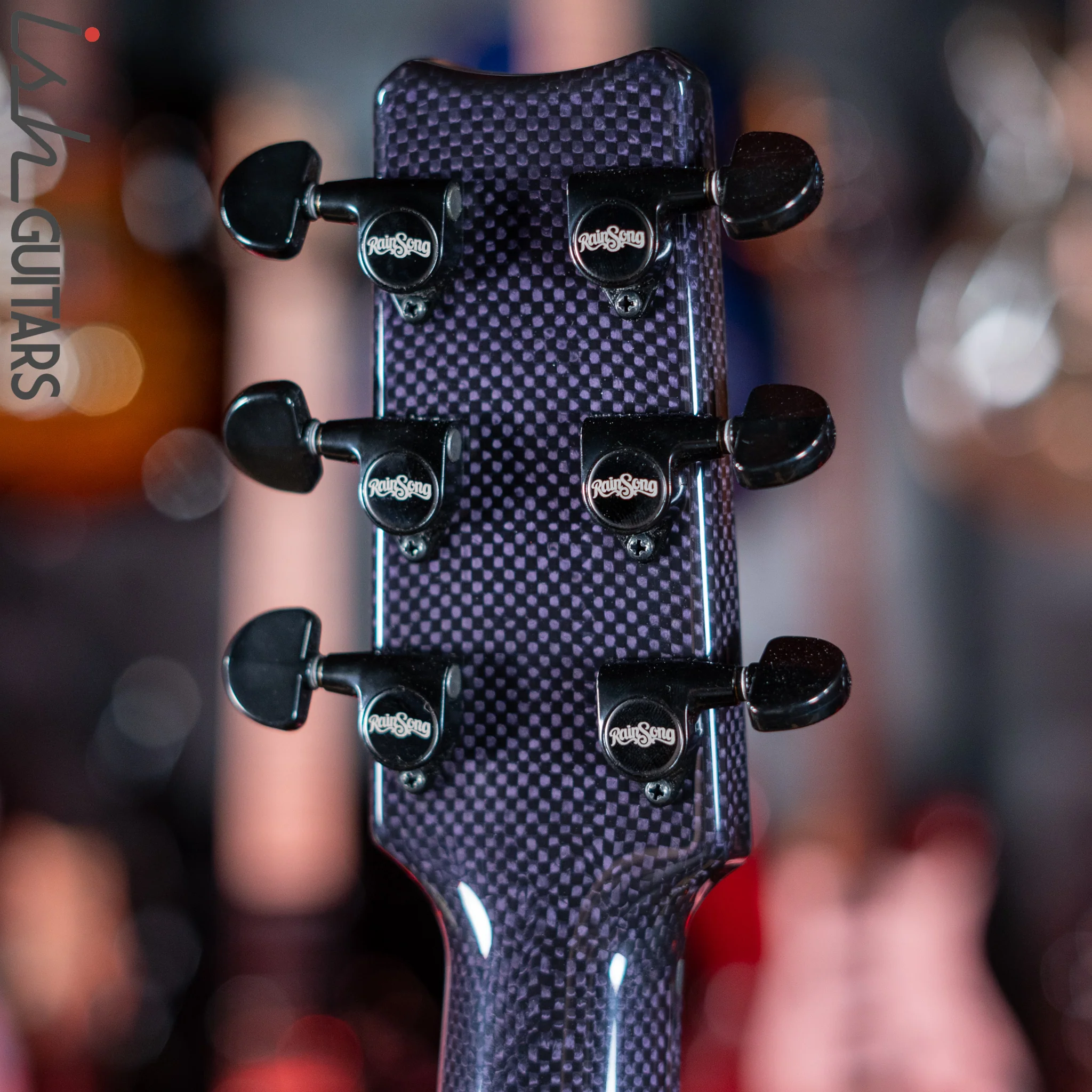 RainSong BI-WS1000N2C Black Ice Acoustic Guitar Ish Exclusive Plum Purple - Image 10