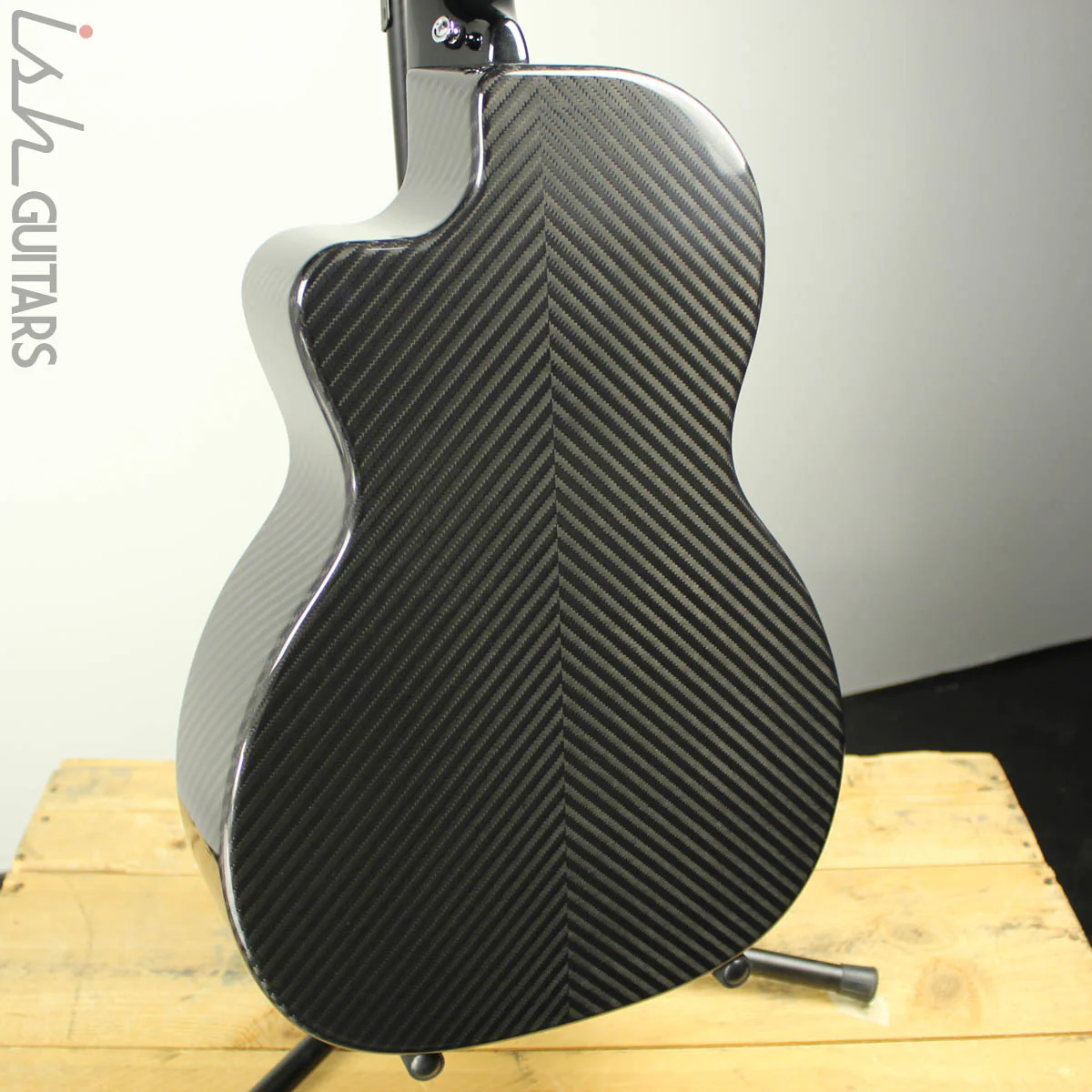 RainSong BI-PA1000NS Black Ice Parlor - Image 10