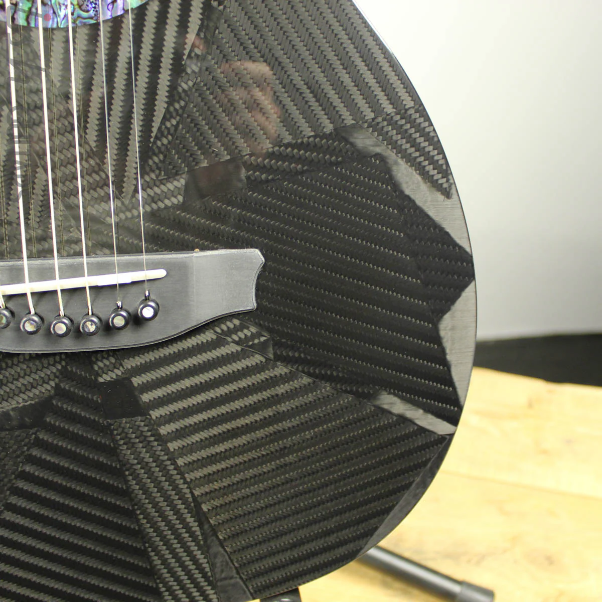 RainSong BI-PA1000NS Black Ice Parlor - Image 5