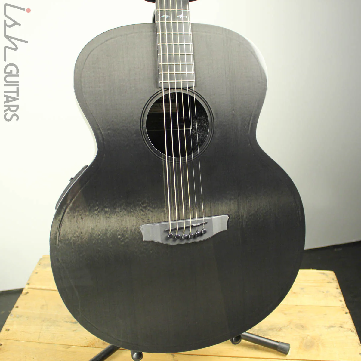 Rainsong CH-JM1000NS Concert Hybrid Jumbo Carbon Fiber Acoustic Guitar - Image 2