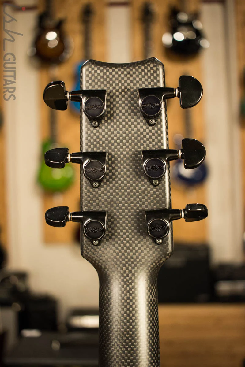 RainSong CH-OM1000NS Concert Hybrid Acoustic Electric Guitar - Image 10