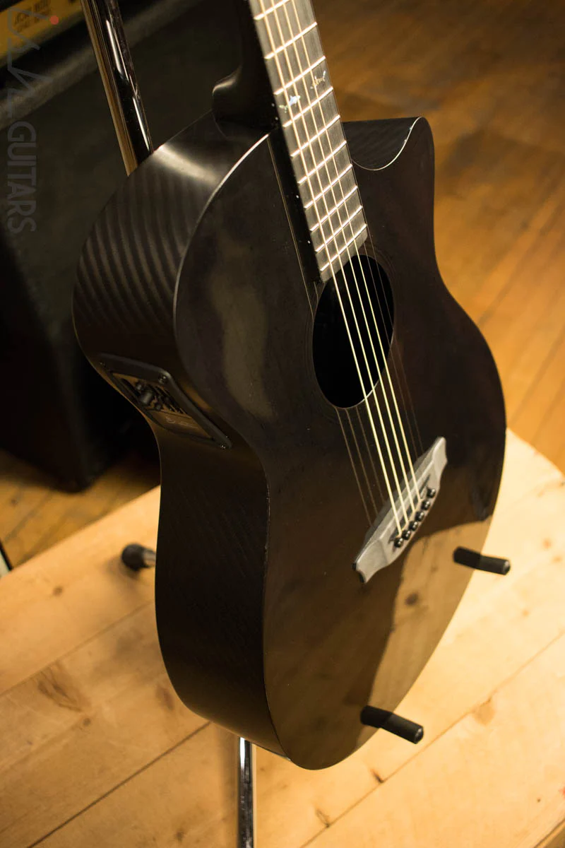 RainSong CH-OM1000NS Concert Hybrid Acoustic Electric Guitar - Image 7
