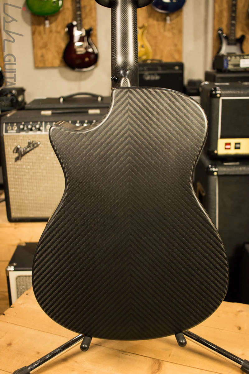 RainSong CH-OM1000NS Concert Hybrid Acoustic Electric Guitar - Image 8