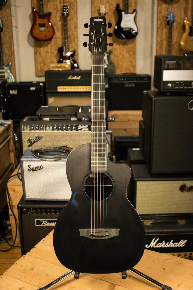 Rainsong Concert Hybrid Parlor Fully Acoustic Guitar CH-PA1100NSG - Image 2