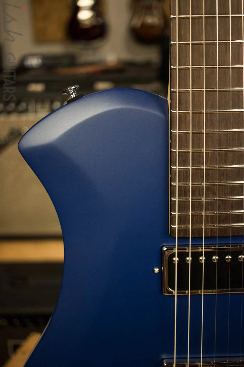 Relish Guitars Mary Aluminum Marine Blue Electric Guitar - Image 3