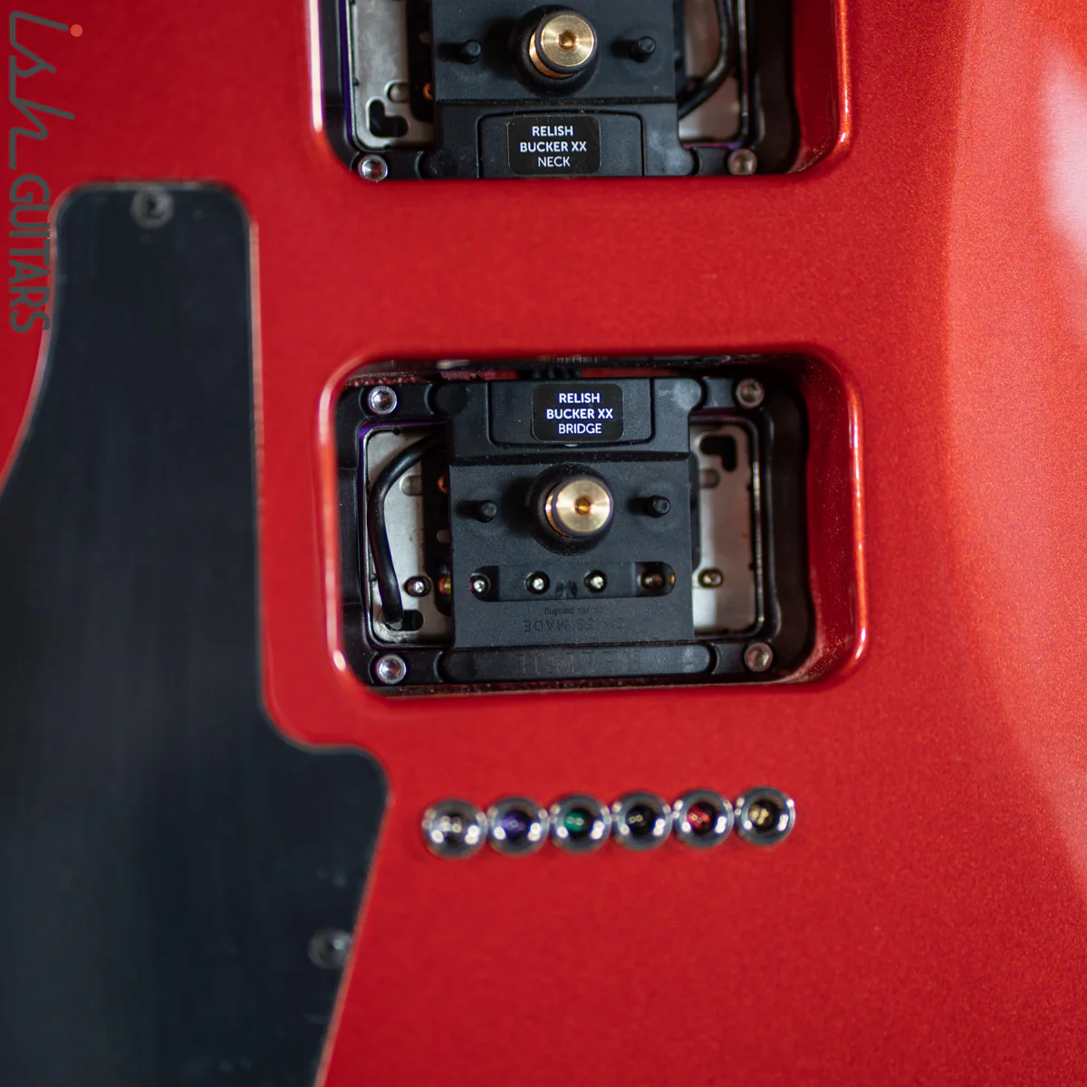 Relish Guitars Trinity Metallic Red - Image 11