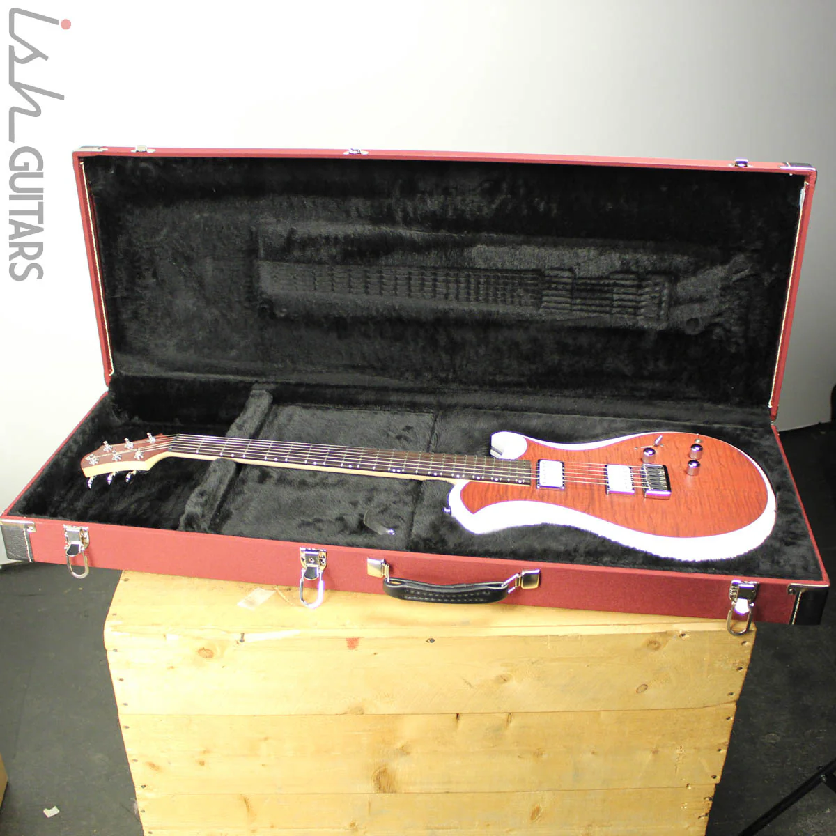 Relish Mary One #009 Bordeaux St. Curly Maple Pick Up Swapping - Image 13