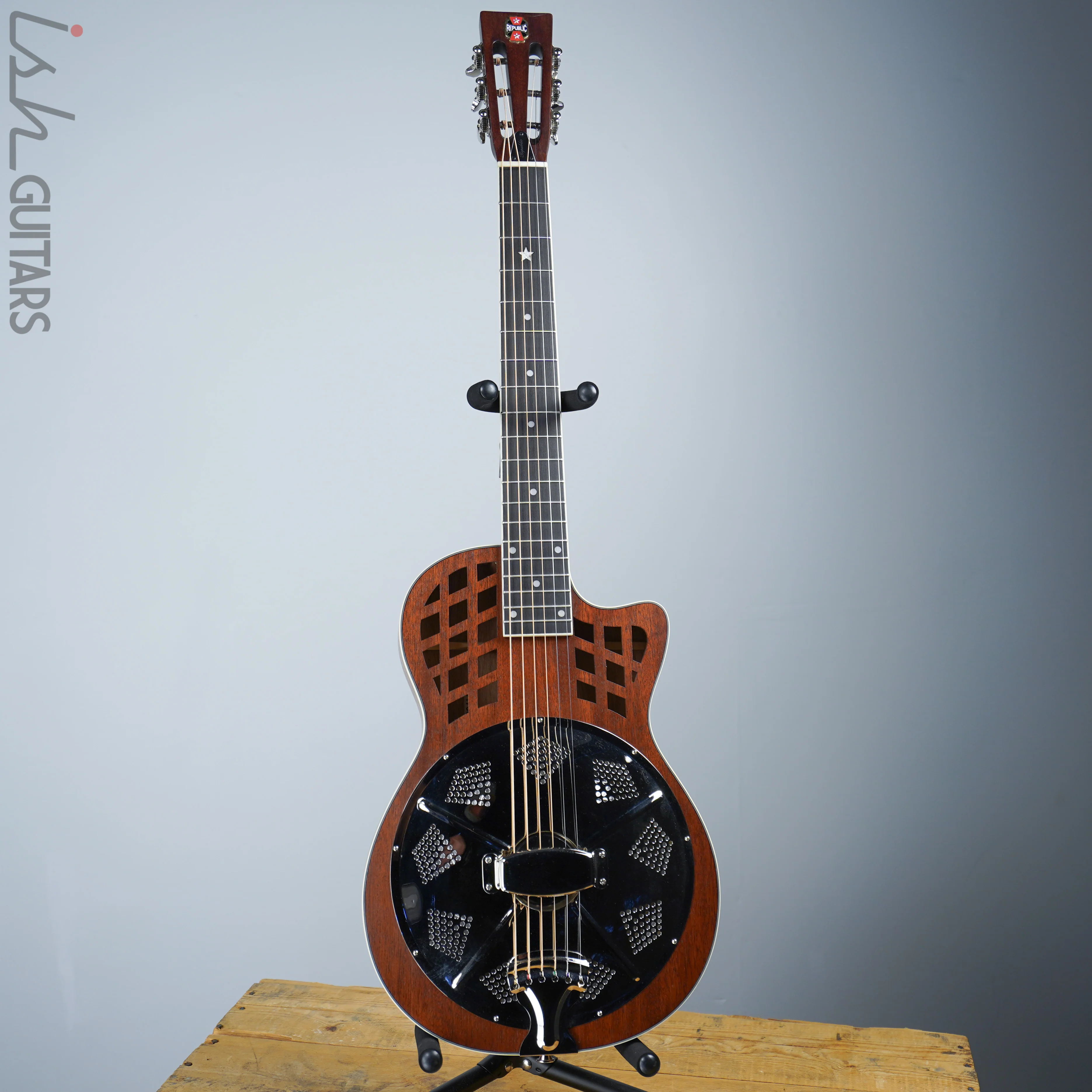 Republic Highway 61 "Woody" Resonator - Image 2