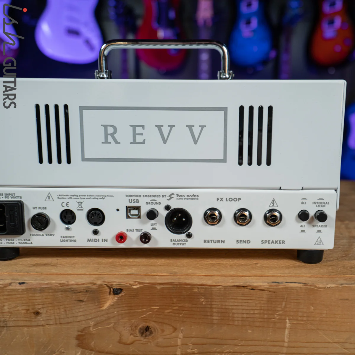 Revv D20 20/4-watt Tube Amp Head White - Image 5
