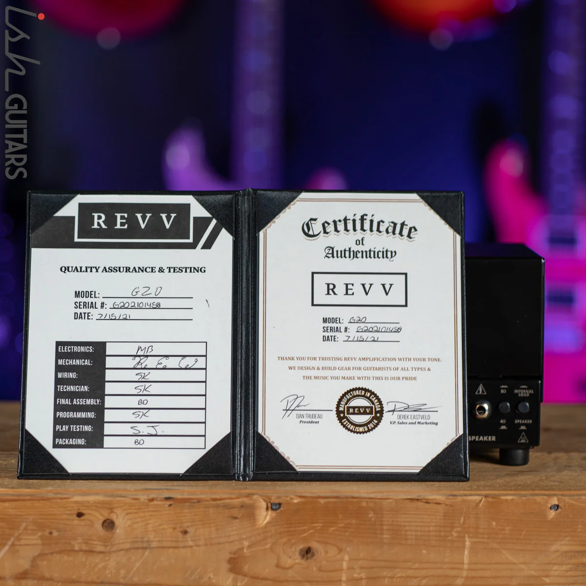 Revv G20 20W Guitar Amp Head Black Demo - Image 7
