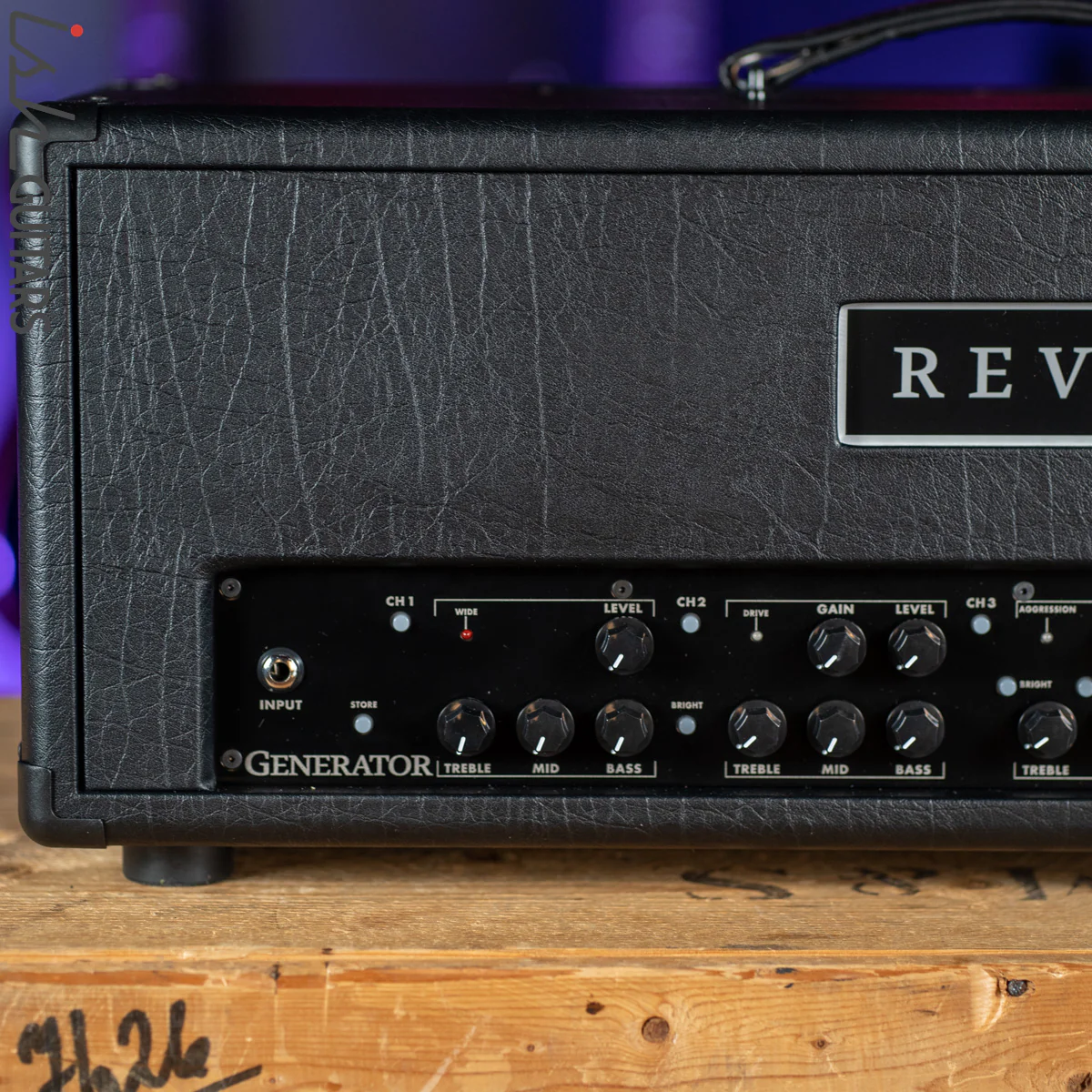 Revv Generator 100R MK3 120W Tube Amp Head Black - Image 2