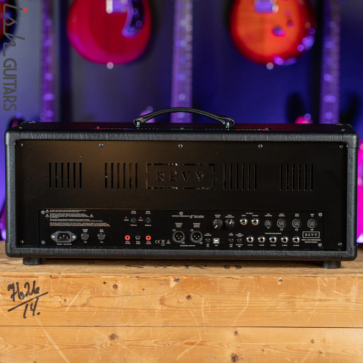 Revv Generator 100R MK3 120W Tube Amp Head Black - Image 4
