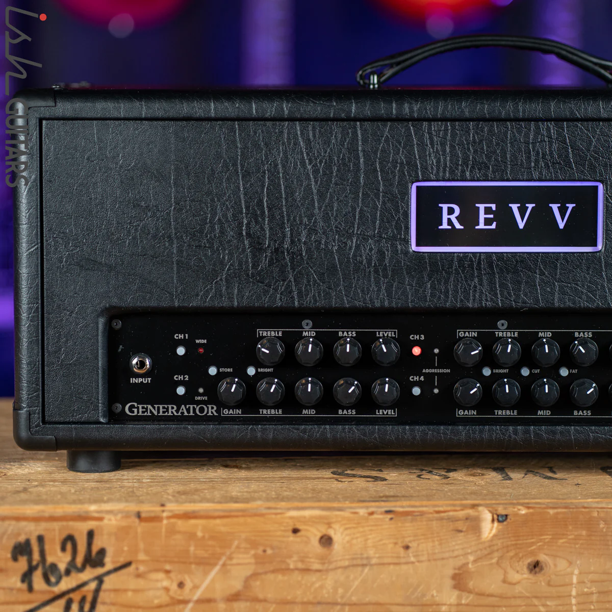 Revv Generator 120 MK3 120W Tube Amp Head Black - Image 2