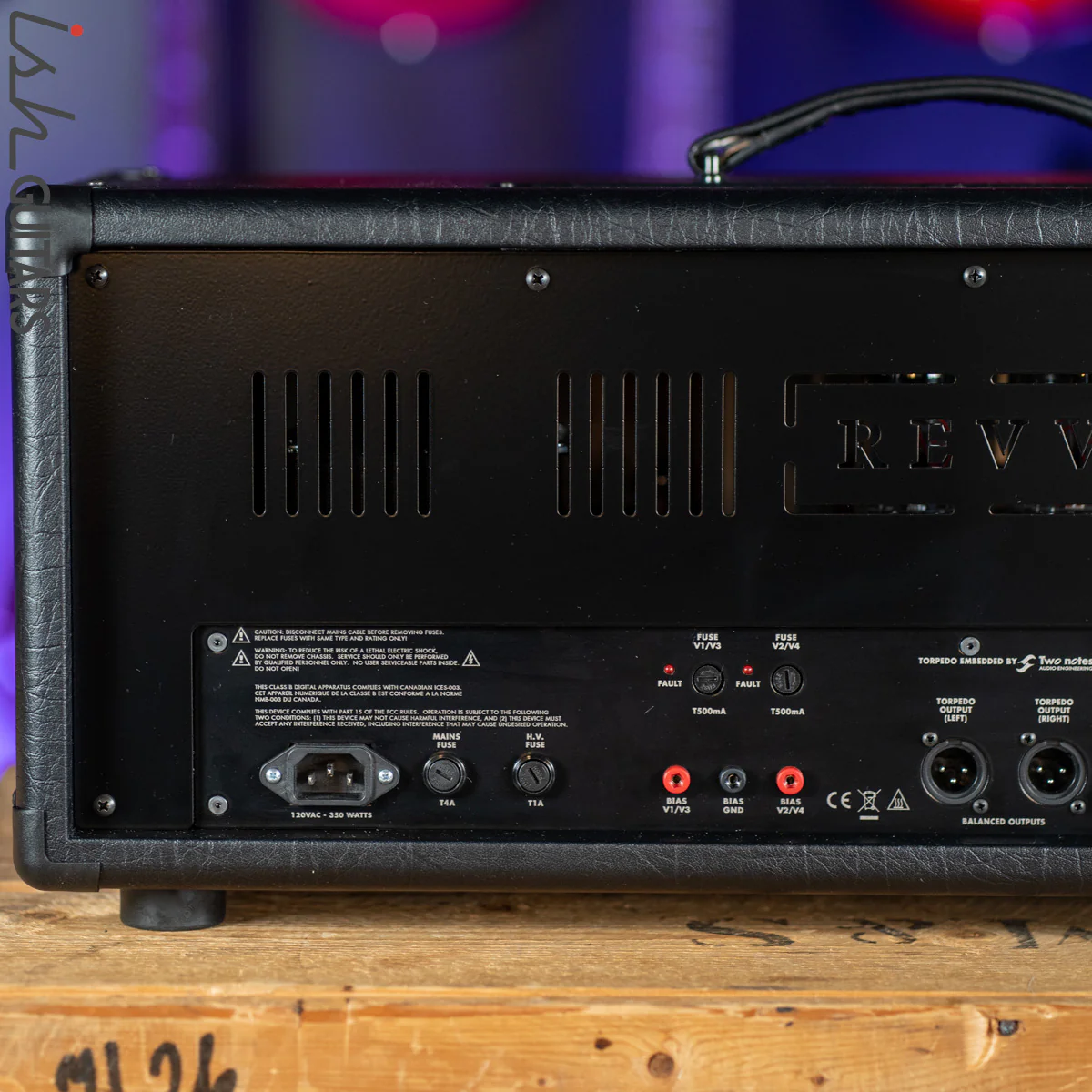 Revv Generator 120 MK3 120W Tube Amp Head Black - Image 5