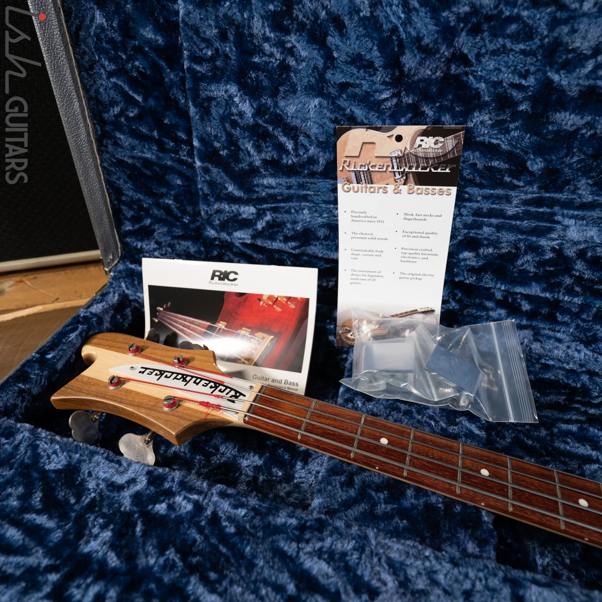 2009 Rickenbacker 4001C64S Paul McCartney Satin Mapleglo - Image 14
