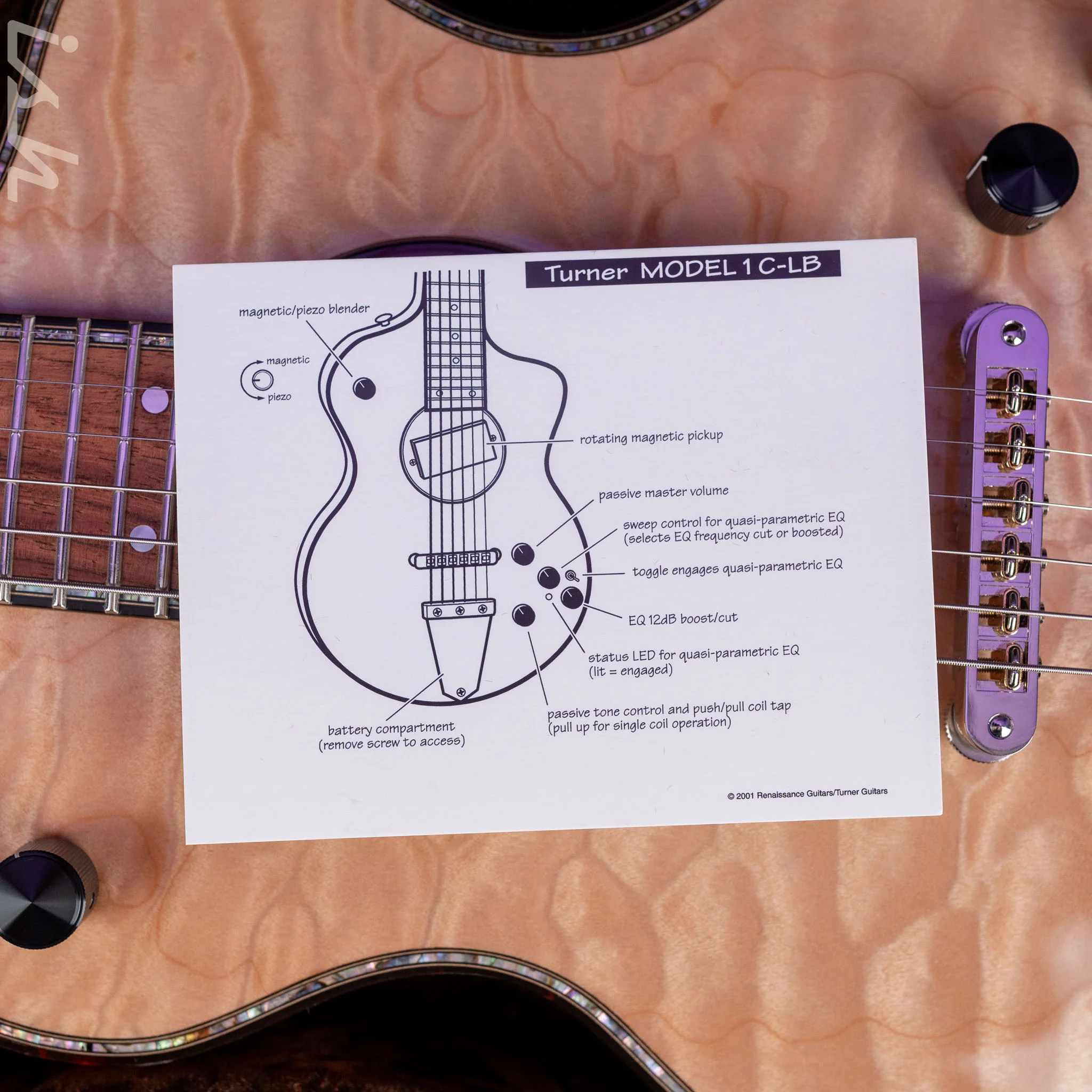 Rick Turner Legacy 21 Model 1 Deluxe Featherweight - Image 13