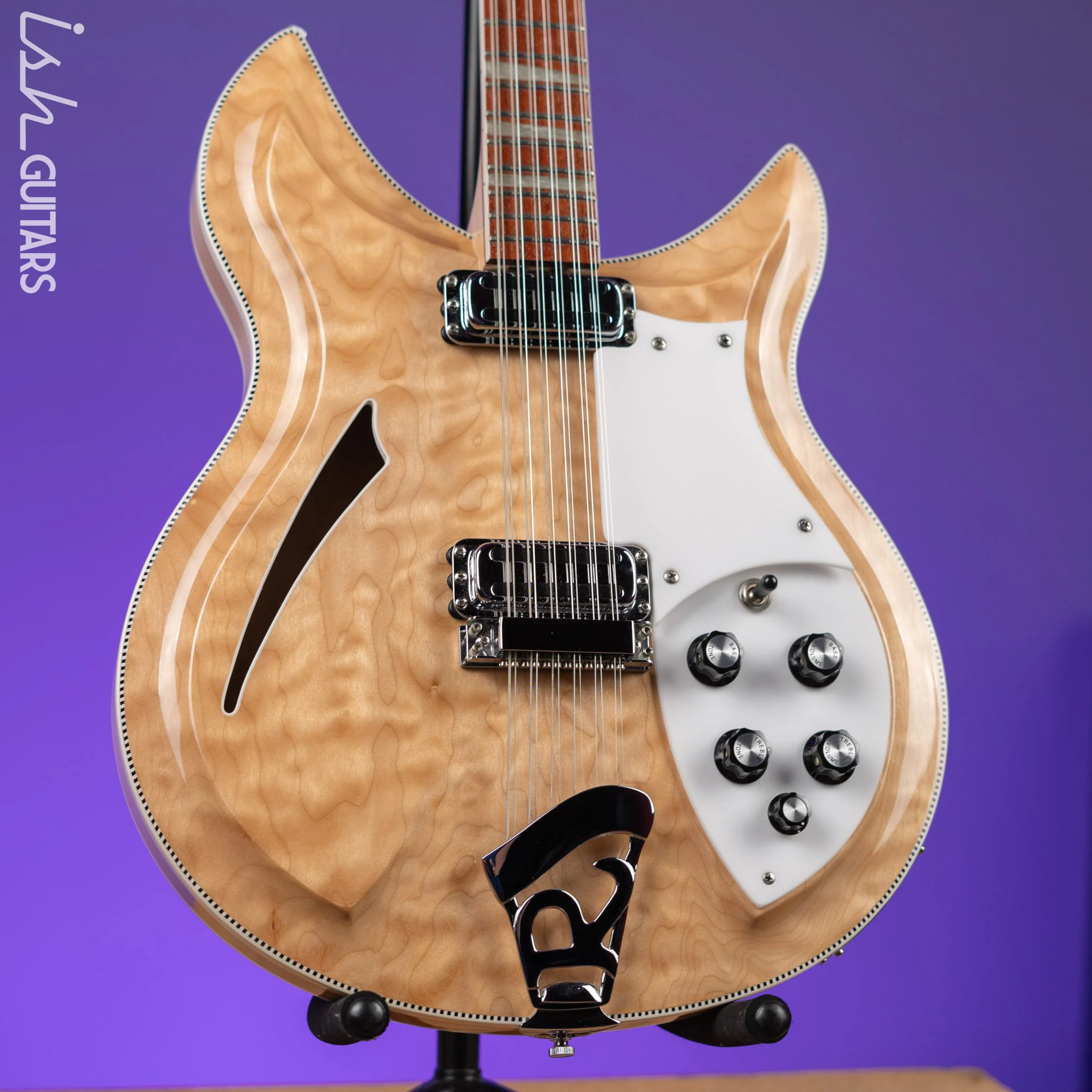 1996 Rickenbacker 381/12 V69 12-String Electric Guitar Natural