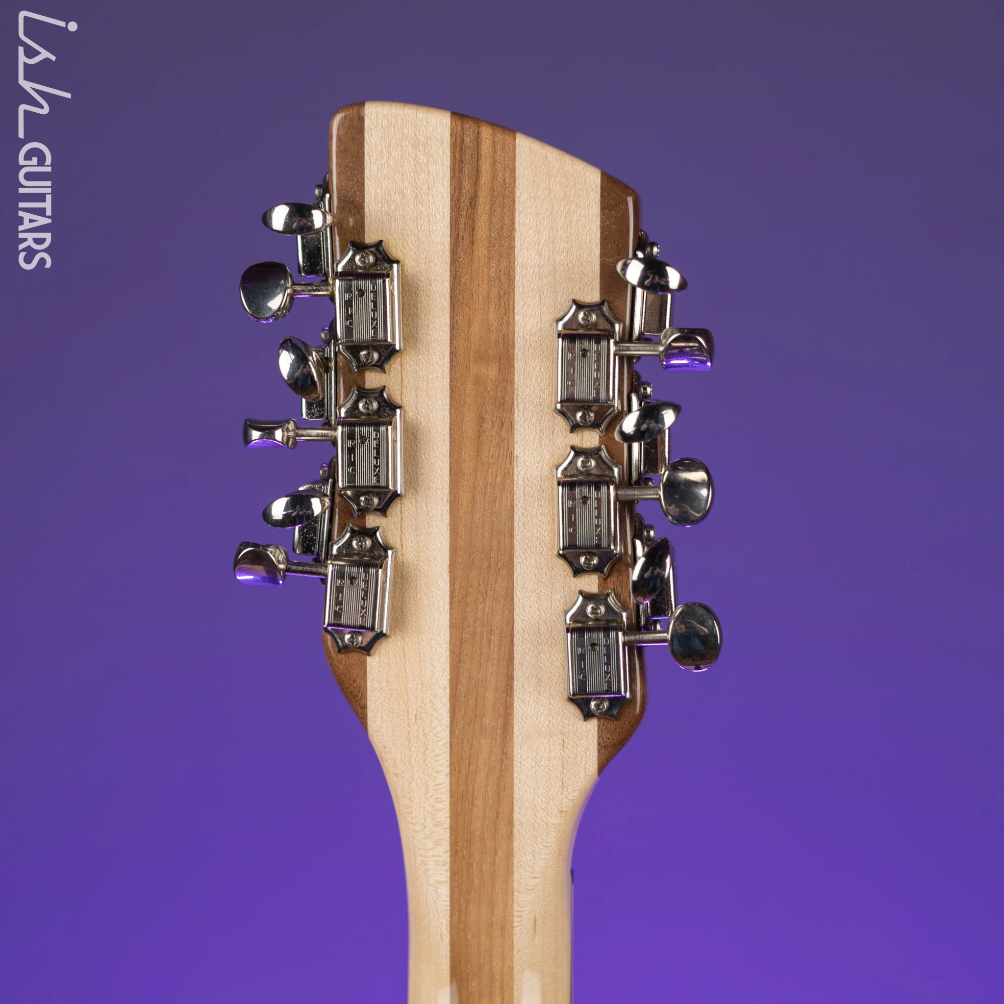 1996 Rickenbacker 381/12 V69 12-String Electric Guitar Natural - Image 14