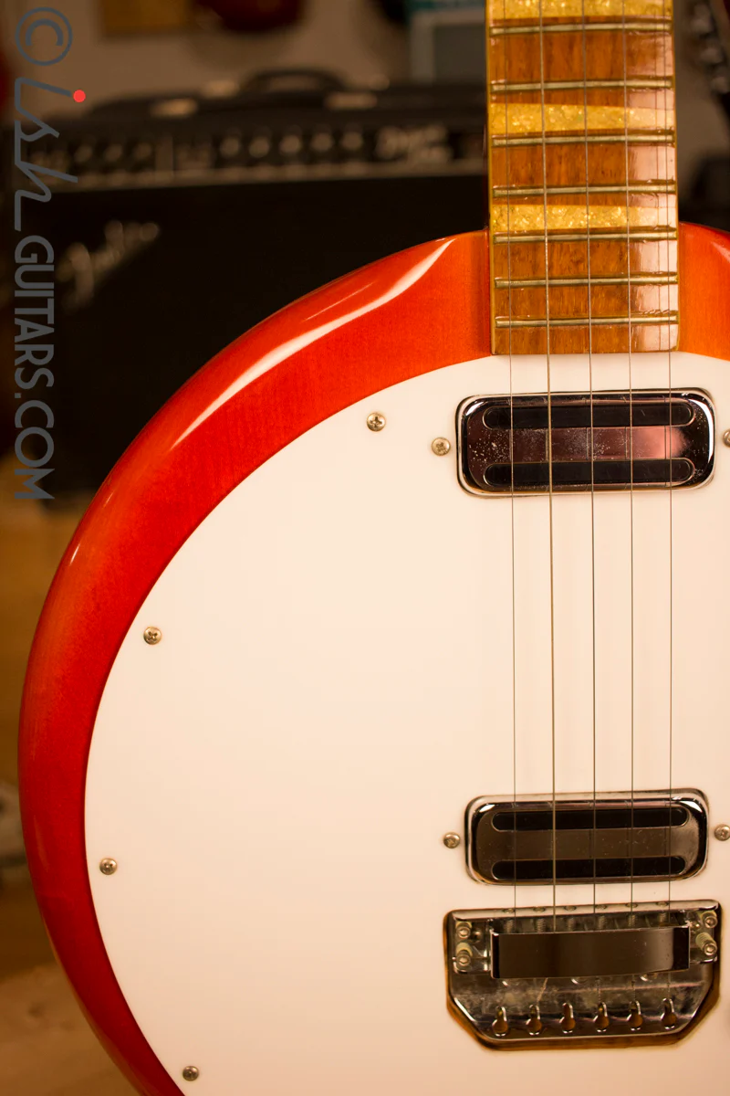 1967 Rickenbacker Bantar Banjatar Banjo Electric Guitar Hybrid Super Rare Fireglo - Image 3