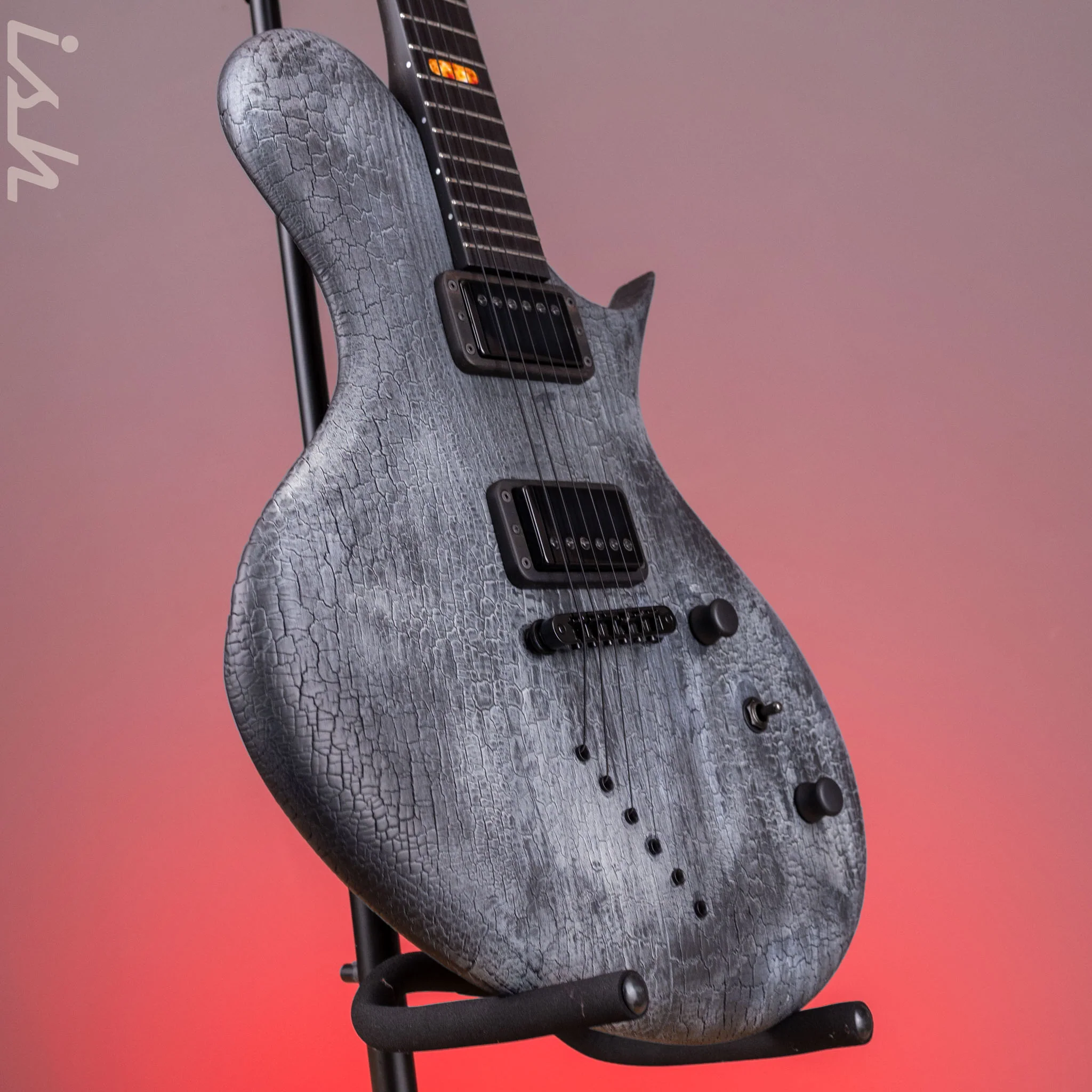 Ritter Porsch “The Volcano Virtuoso” Burnt Charcoal Guitar - Image 3