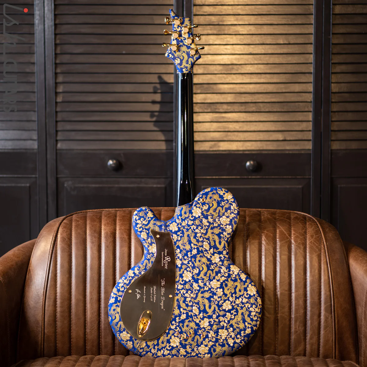 Ritter Princess Isabella Blue Dragon #6 of 25 Fabric Guitar - Image 14