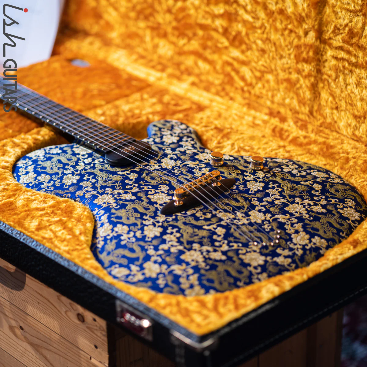 Ritter Princess Isabella Blue Dragon #6 of 25 Fabric Guitar - Image 18
