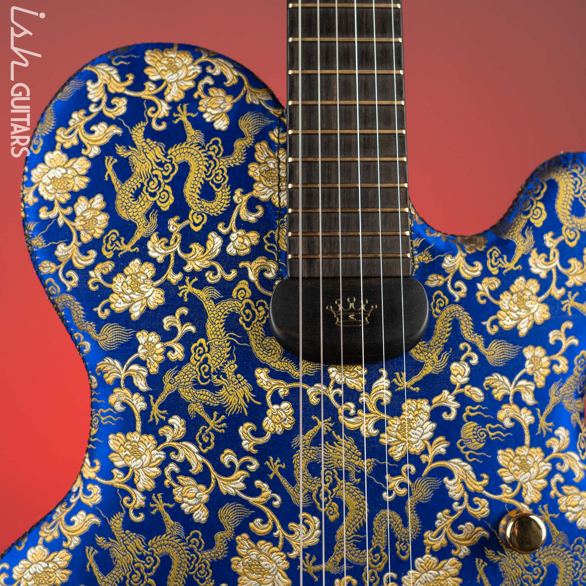 2017 Ritter Princess Isabella Blue Dragon #6 of 25 Fabric Guitar - Image 3