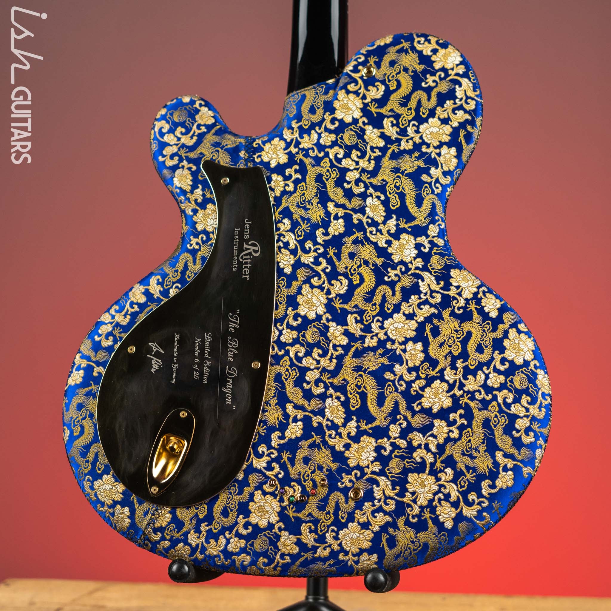 2017 Ritter Princess Isabella Blue Dragon #6 of 25 Fabric Guitar - Image 8