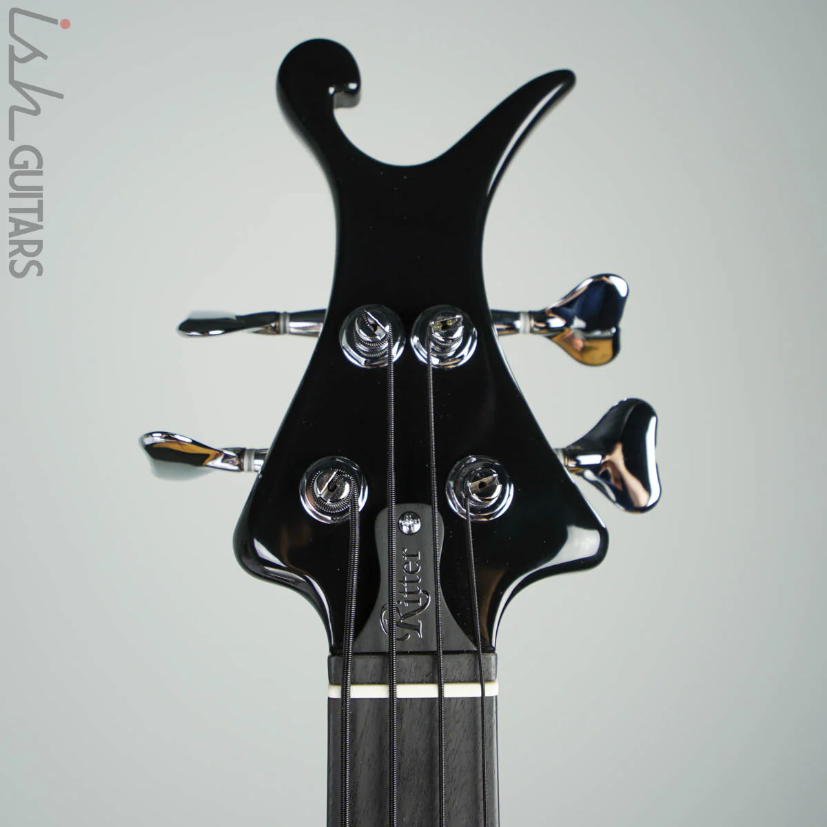 Ritter Raptor 4 String Bass Guitar Blue Yellow High Density Ply - Image 10