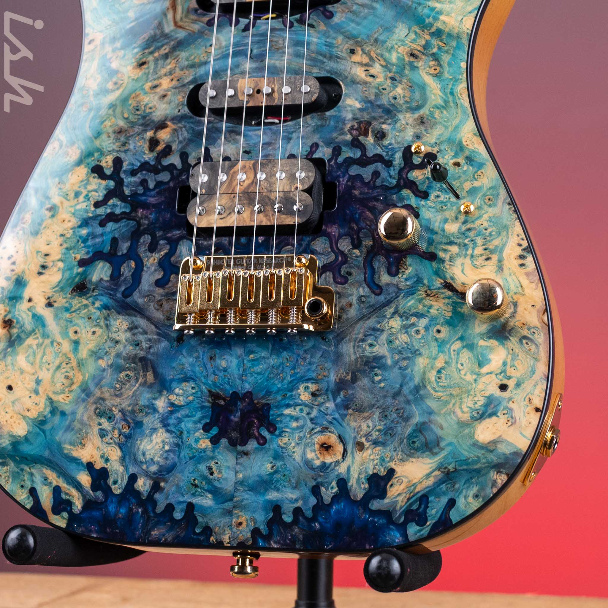 2023 Schecter Custom Shop Sunset Custom II Hybrid Natural Gloss - Image 5