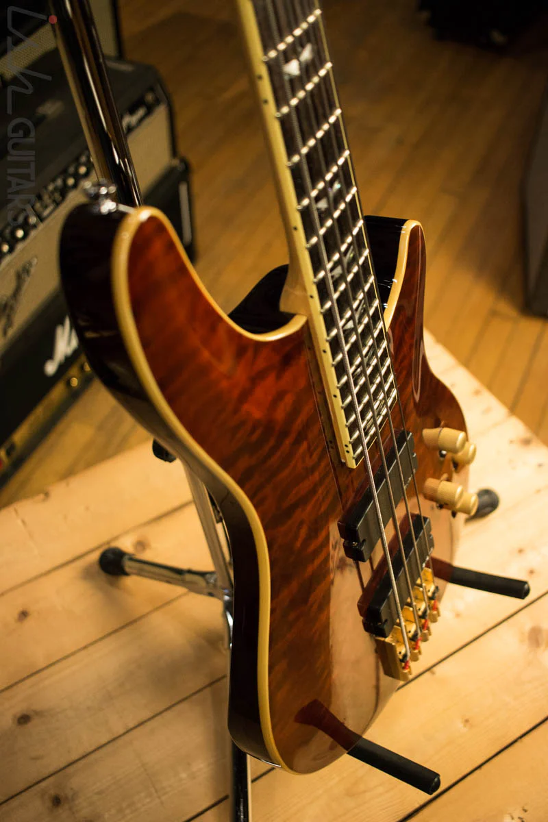 Schecter Omen-4 Diamond Series Active Electric Bass - Image 6