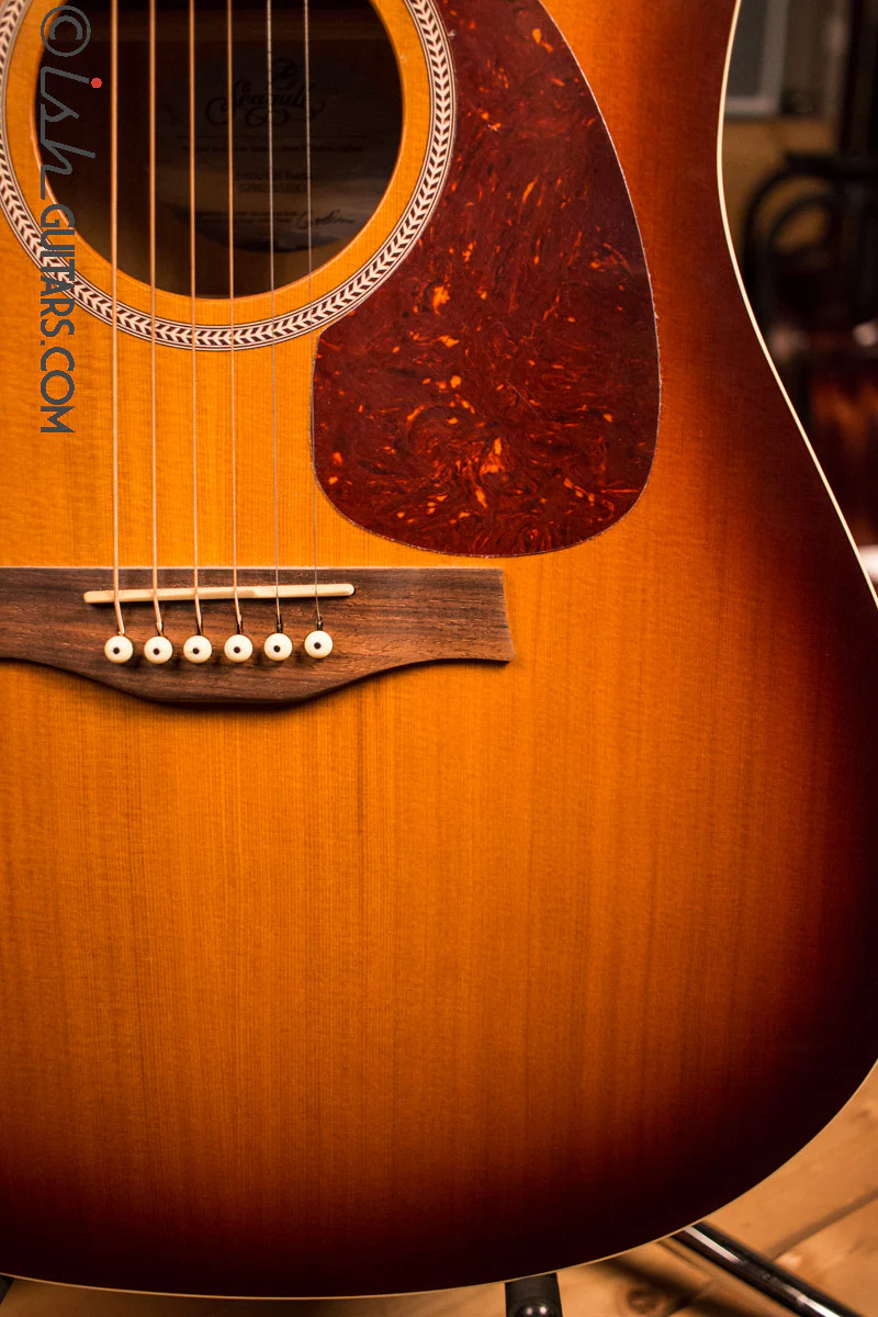 Seagull S6 Entourage Acoustic Guitar Rustic Burst - Image 4