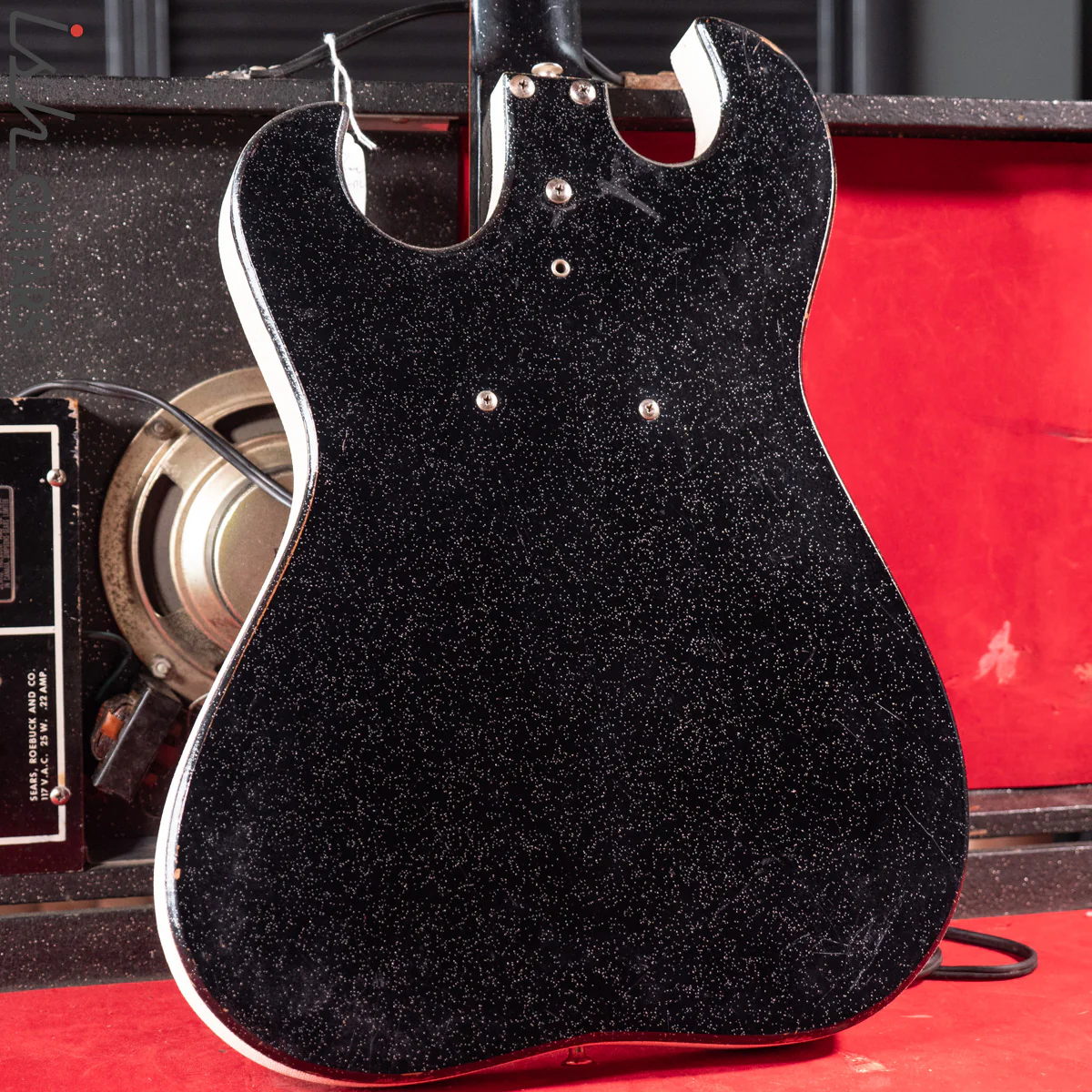 1960s Sears Silvertone Model 1448 Guitar and Amplifier Case - Image 10