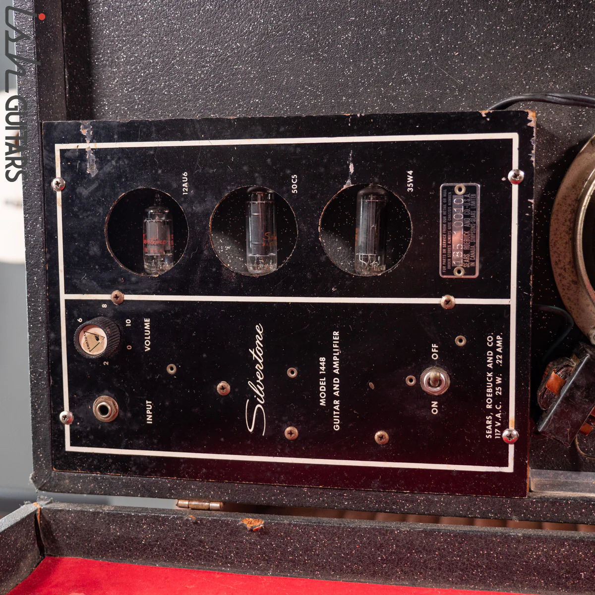 1960s Sears Silvertone Model 1448 Guitar and Amplifier Case - Image 2