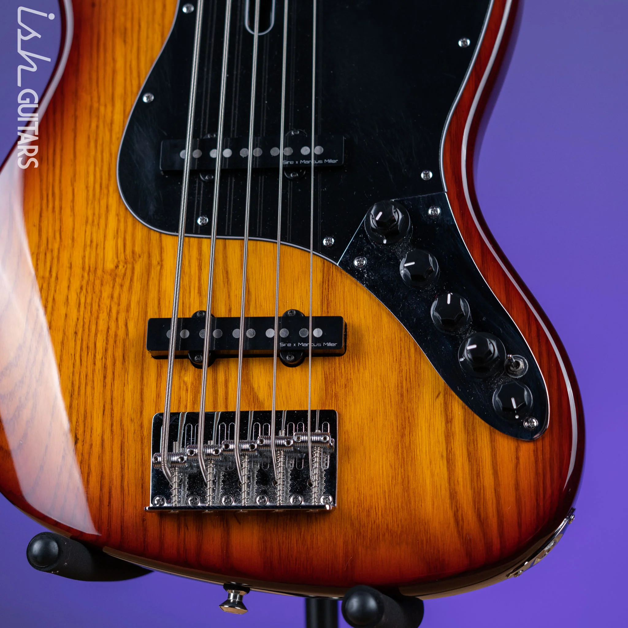 Sire Marcus Miller V7 Vintage 2nd Generation Tobacco Sunburst - Image 4