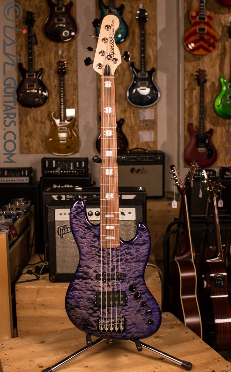 Spector Coda Deluxe 5 Faded Ultra Violet Aguilar J MM - Image 2