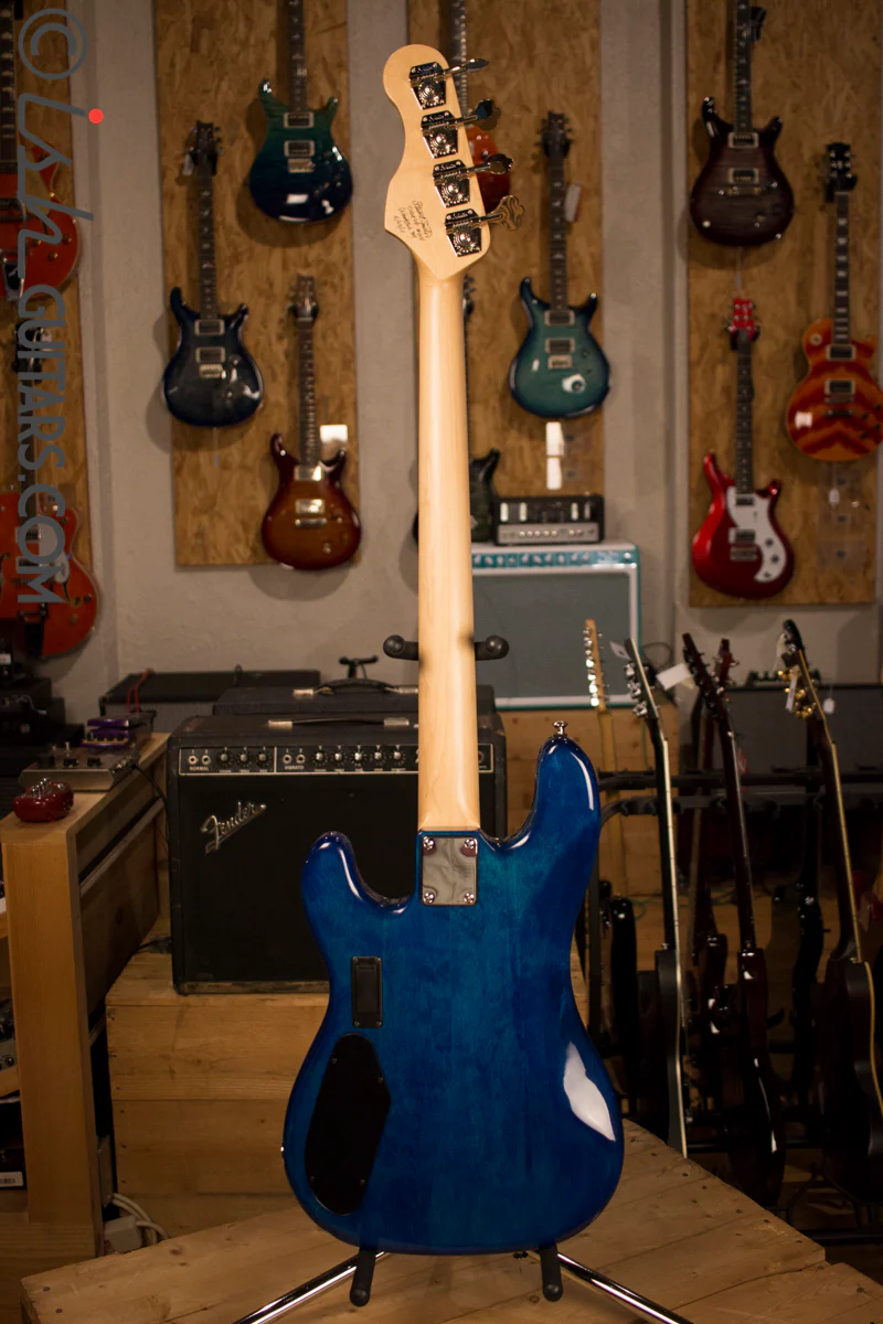 USA Spector Coda Deluxe P Precision Bass Bahama Blue Quilted Maple - Image 8