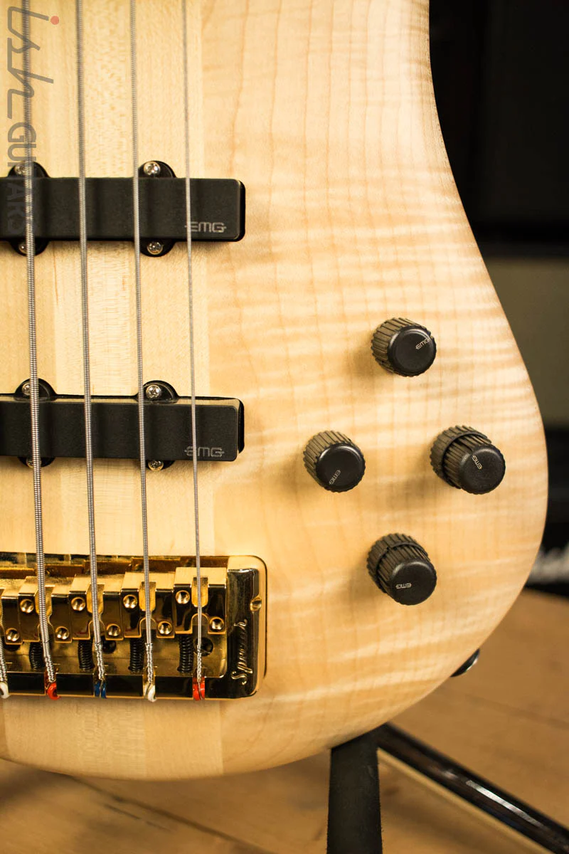 Spector Custom Euro LX5 Fretless Bass Natural - Image 4