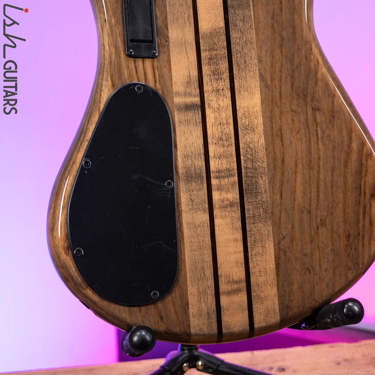 2021 Spector NS Dimension 5 Multi-Scale Super Faded Black Gloss - Image 11