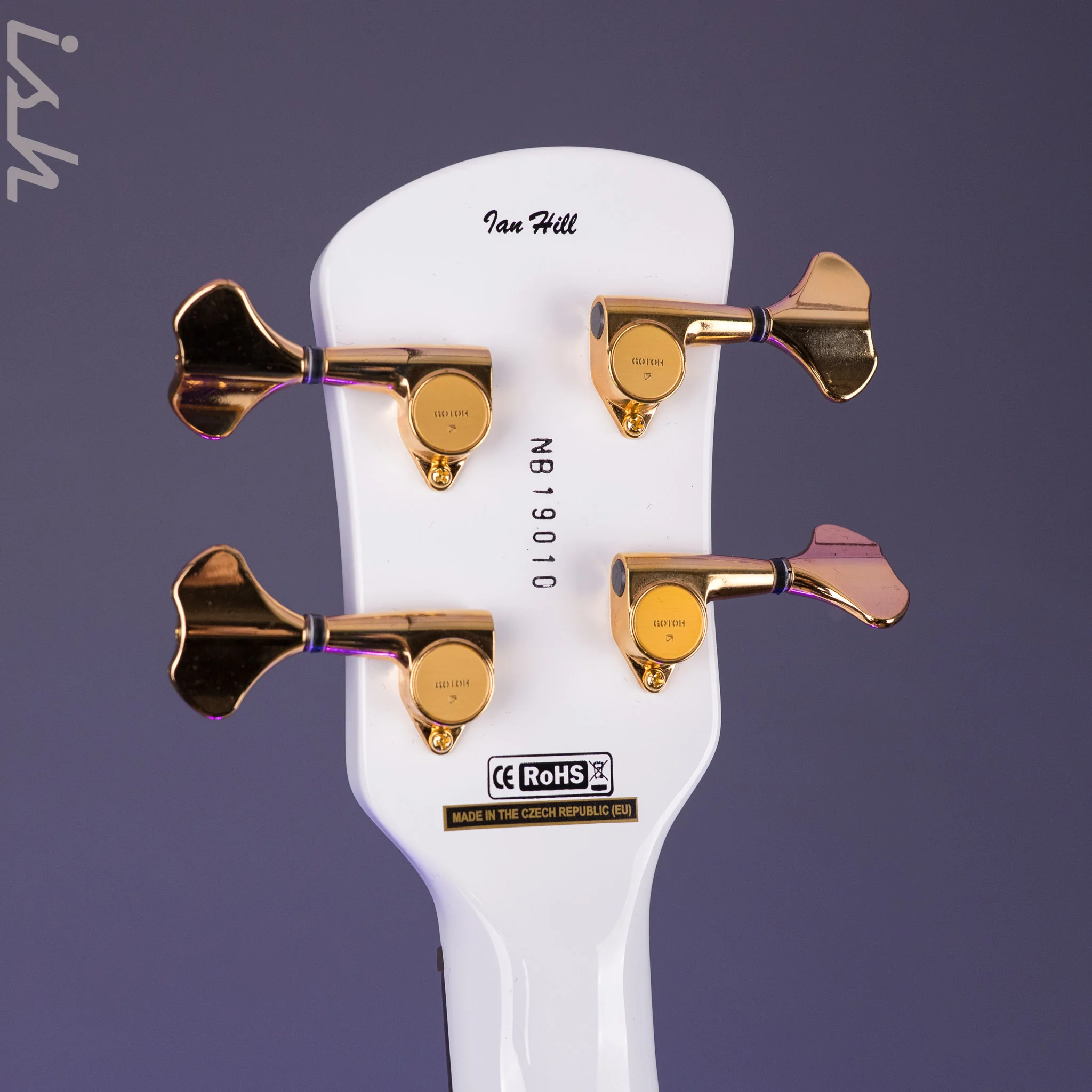 Spector Euro 4 CST Ian Hill Signature Limited Edition Gloss White - Image 12
