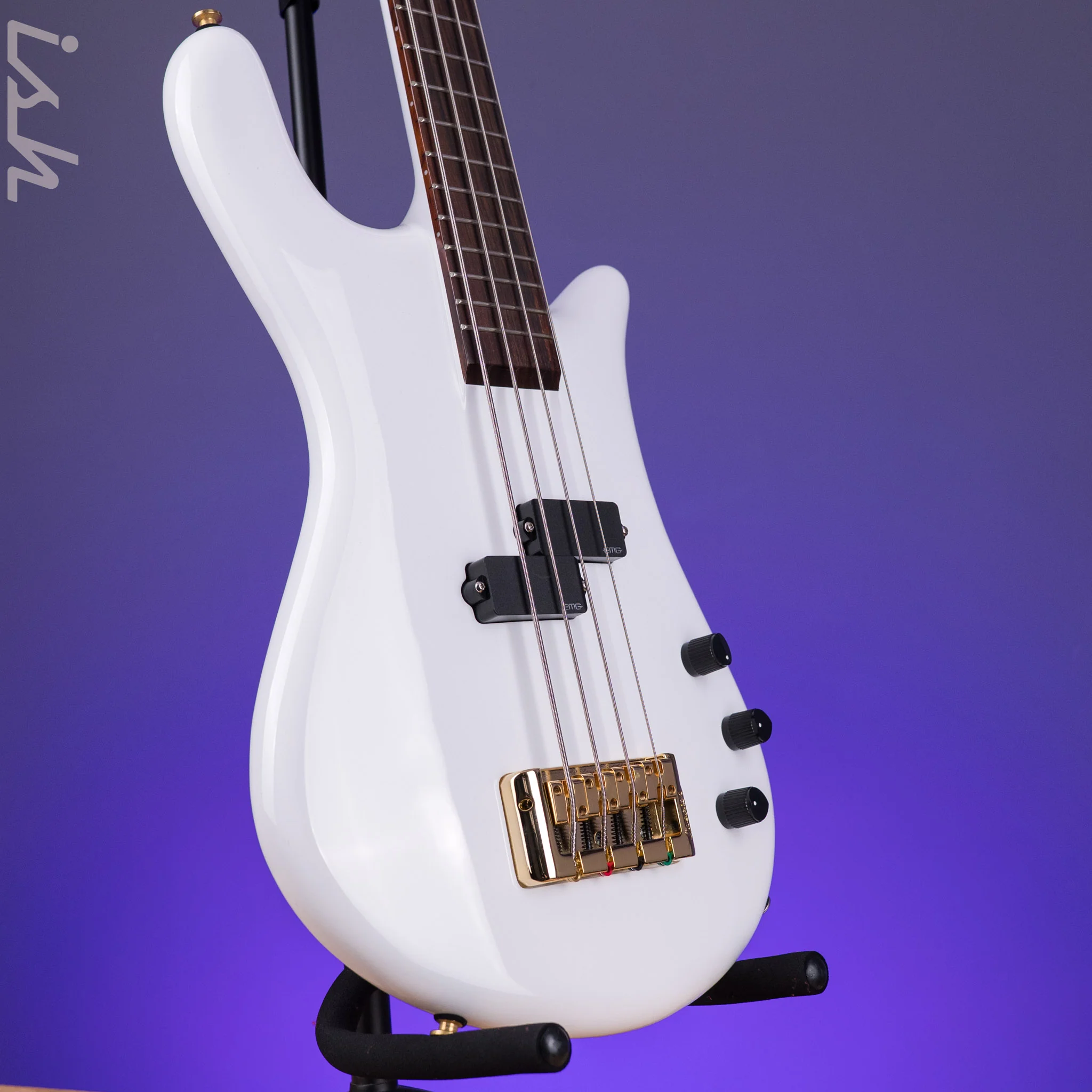 Spector Euro 4 CST Ian Hill Signature Limited Edition Gloss White - Image 3