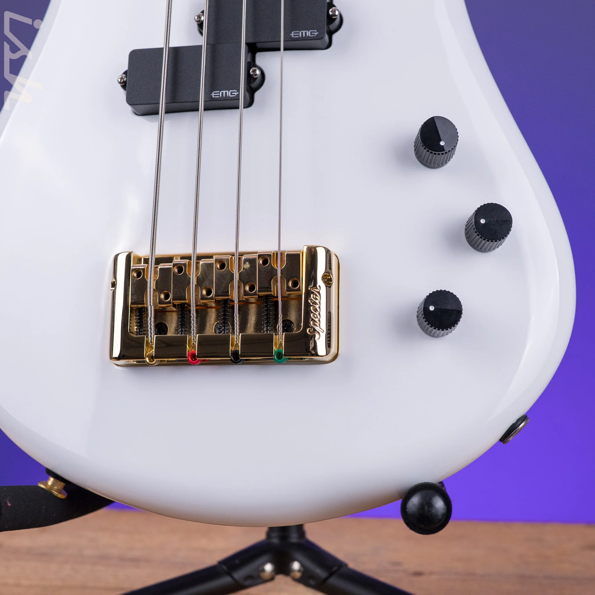 Spector Euro 4 CST Ian Hill Signature Limited Edition Gloss White - Image 5