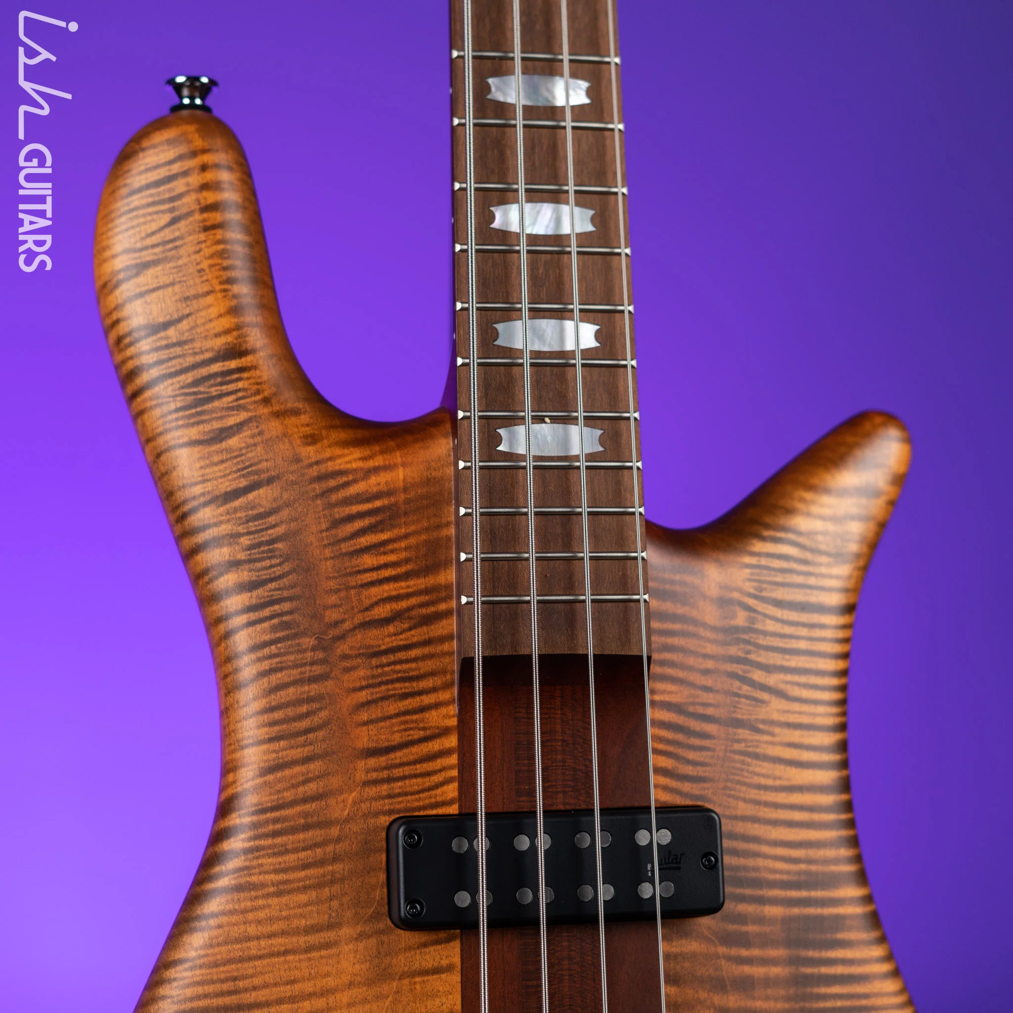 Spector Euro 4 RST 4-String Bass Sienna Stain Matte - Image 3