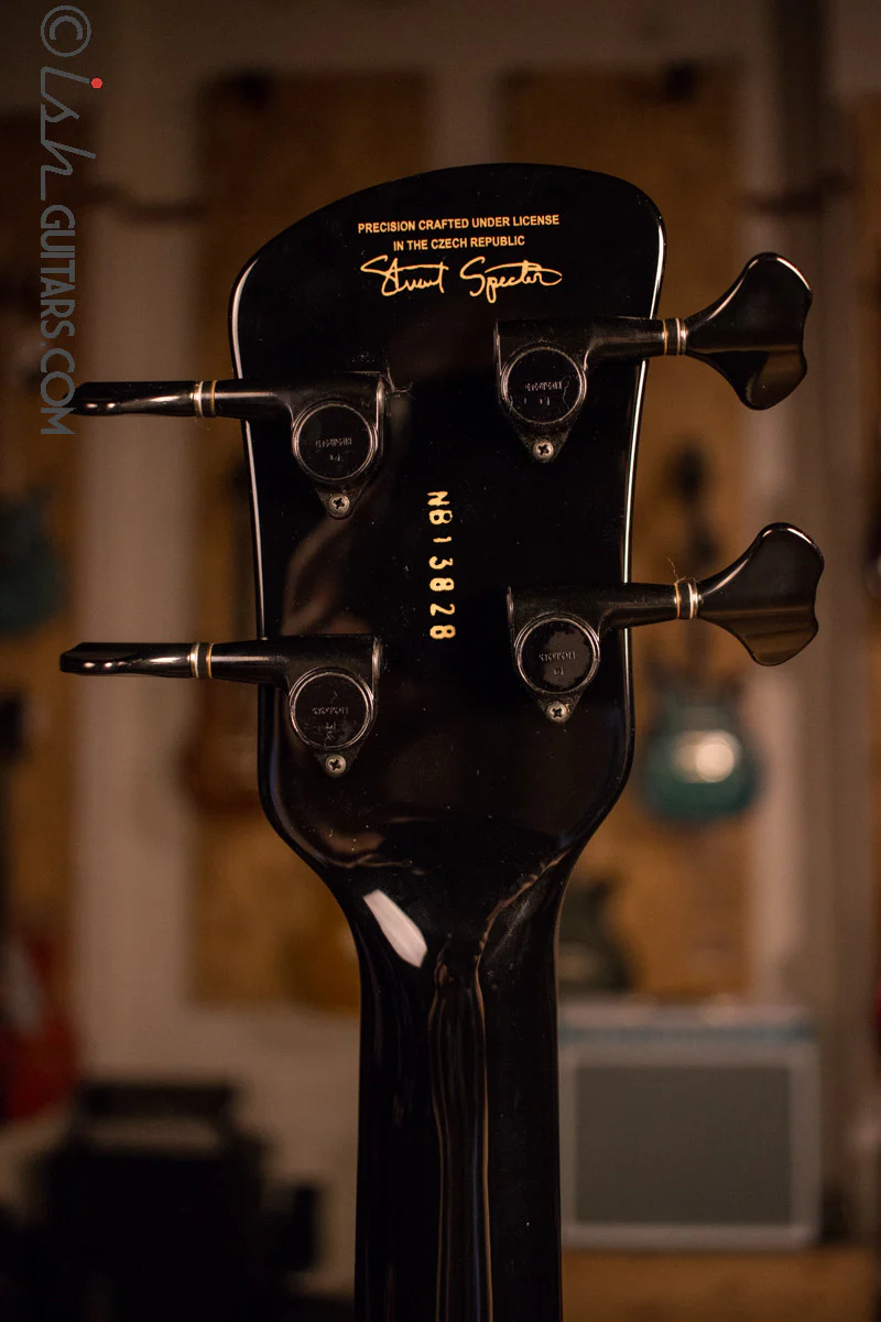 Spector Euro 4LX 40th Anniversary Blue 1 of 12 Limited Edition Bartolini Ebony - Image 6